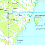 Geoscience Australia Roper River SD53 - 11 digital map
