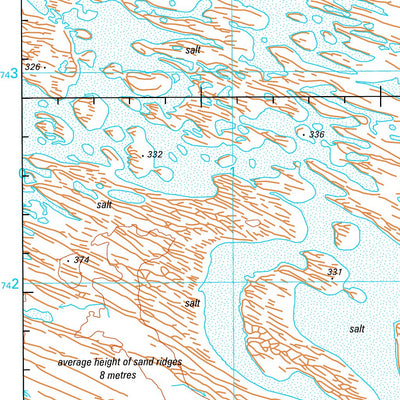 Geoscience Australia Runton SF51 - 15 digital map