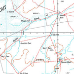 Geoscience Australia Sandover River SF53 - 08 digital map
