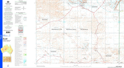 Geoscience Australia Scott SG52 - 06 digital map