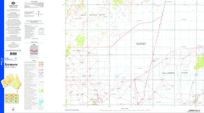 Geoscience Australia Seemore SH51 - 12 digital map