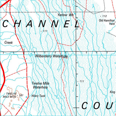 Geoscience Australia Springvale SF54 - 14 digital map