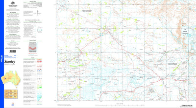 Geoscience Australia Stanley SG51 - 06 digital map