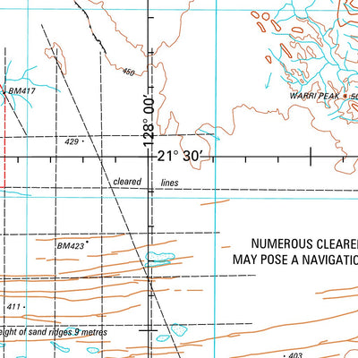 Geoscience Australia Stansmore SF52 - 06 digital map