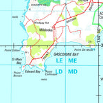 Geoscience Australia Streaky Bay SI53 - 02 digital map