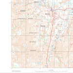 Geoscience Australia Strzelecki SH54 - 02 digital map