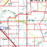 Geoscience Australia Swan Hill SI54 - 16 digital map