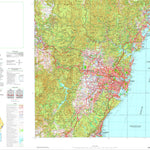 Geoscience Australia Sydney Special - SI56-05 digital map