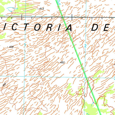 Geoscience Australia Talbot SG52 - 09 digital map