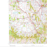 Geoscience Australia Tamworth SH56 - 13 digital map