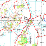 Geoscience Australia Tamworth SH56 - 13 digital map
