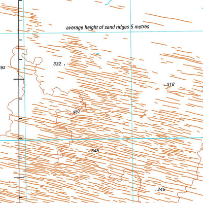 Geoscience Australia Tanami East SE52 - 16 digital map