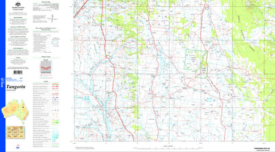 Geoscience Australia Tangorin SF55 - 05 digital map