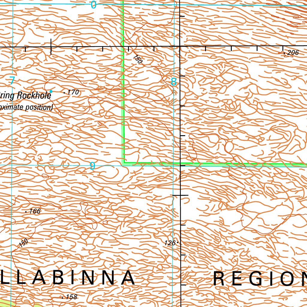 Tarcoola SH53 - 10 Map by Geoscience Australia | Avenza Maps