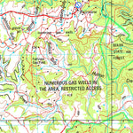 Geoscience Australia Taroom SG55 - 08 digital map