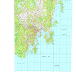 Geoscience Australia Tasmania South East - SK55 - 23 digital map