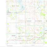 Geoscience Australia Throssell SG51 - 15 digital map
