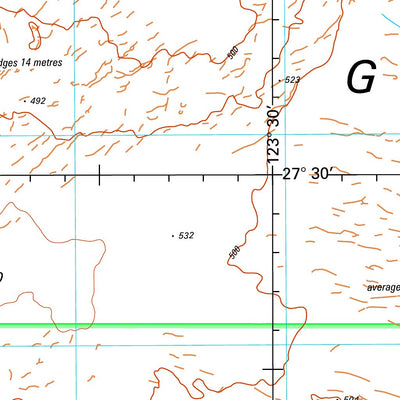 Geoscience Australia Throssell SG51 - 15 digital map