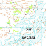 Geoscience Australia Throssell SG51 - 15 digital map