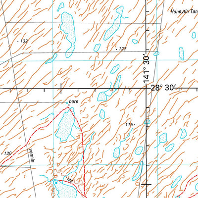 Geoscience Australia Tickalara SH54 - 03 digital map