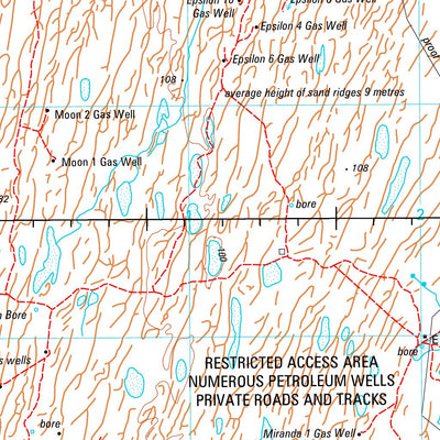 Geoscience Australia Tickalara SH54 - 03 digital map