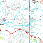 Geoscience Australia Toompine SG55 - 13 digital map