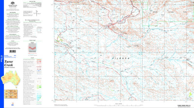 Geoscience Australia Turee Creek SF50 - 15 digital map