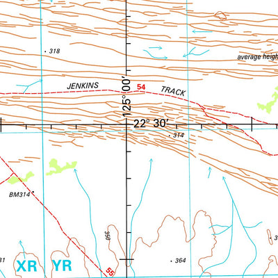 Geoscience Australia Ural SF51 - 12 digital map