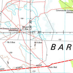 Geoscience Australia Urandangi SF54 - 05 digital map