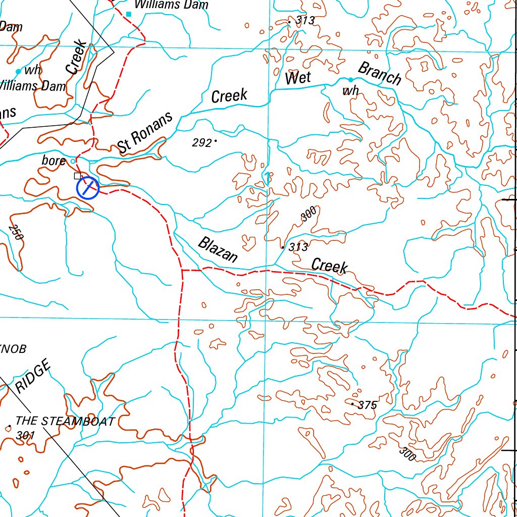 Urandangi SF54 - 05 Map by Geoscience Australia | Avenza Maps