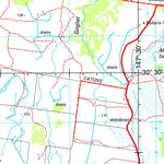 Geoscience Australia Walgett SH55 - 11 digital map
