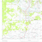 Geoscience Australia Walhallow SE53 - 07 digital map