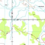 Geoscience Australia Walhallow SE53 - 07 digital map