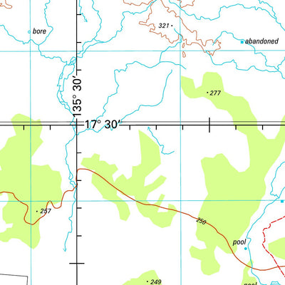 Geoscience Australia Walhallow SE53 - 07 digital map