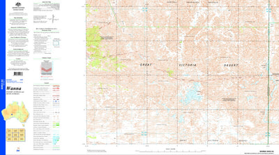 Geoscience Australia Wanna SH52 - 02 digital map