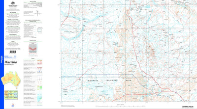 Geoscience Australia Warrina SH53 - 03 digital map