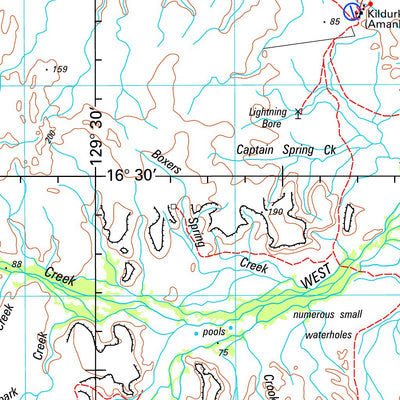 Geoscience Australia Waterloo SE52 - 03 digital map