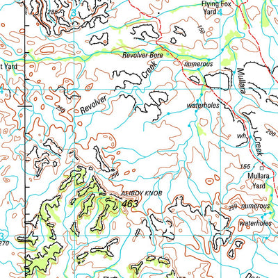 Geoscience Australia Waterloo SE52 - 03 digital map