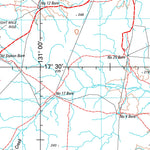 Geoscience Australia Wave Hill SE52 - 08 digital map