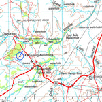 Geoscience Australia Wave Hill SE52 - 08 digital map
