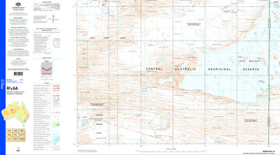 Geoscience Australia Webb SF52 - 10 digital map