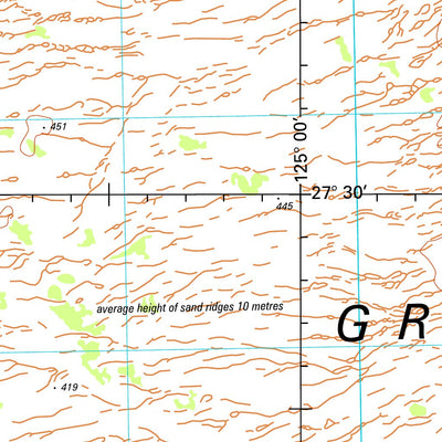 Geoscience Australia Westwood SG51 - 16 digital map