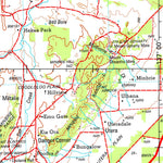 Geoscience Australia Whyalla SI53 - 08 digital map