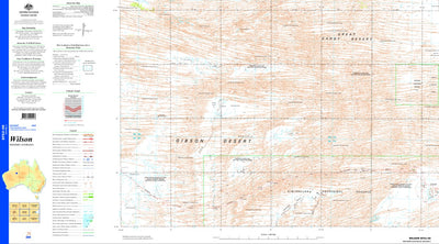 Geoscience Australia Wilson SF52 - 09 digital map