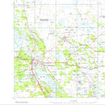 Geoscience Australia Wiluna SG51 - 09 digital map