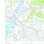 Geoscience Australia Windorah SG54 - 08 digital map