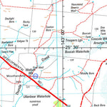 Geoscience Australia Windorah SG54 - 08 digital map