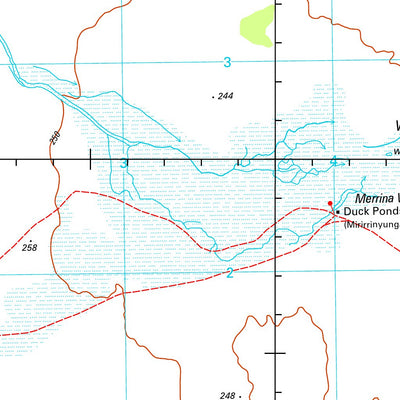 Geoscience Australia Winnecke Creek SE52 - 12 digital map