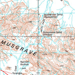 Geoscience Australia Woodroffe SG52 - 12 digital map