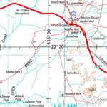 Geoscience Australia Wyloo SF50 - 10 digital map